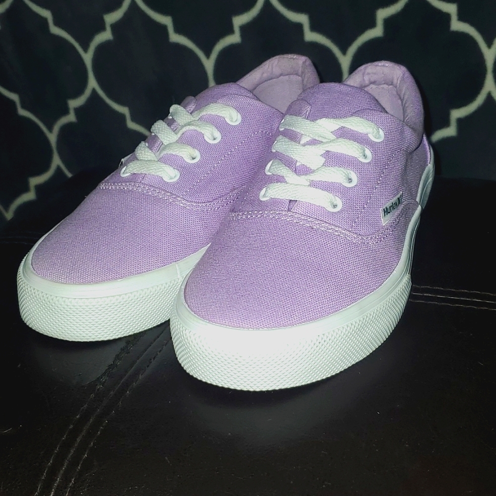 Hurley skate shoes Marley Pastel purple size 4 Older Girls or Women's NWOT